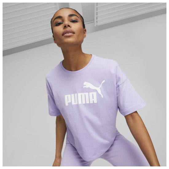 Puma Γυναικεία κοντομάνικη μπλούζα Cropped